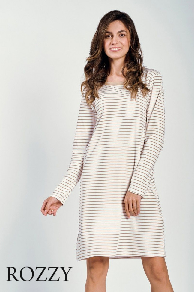 Сорочка хлопковая Taro Maggie 3227 светло-бежевый