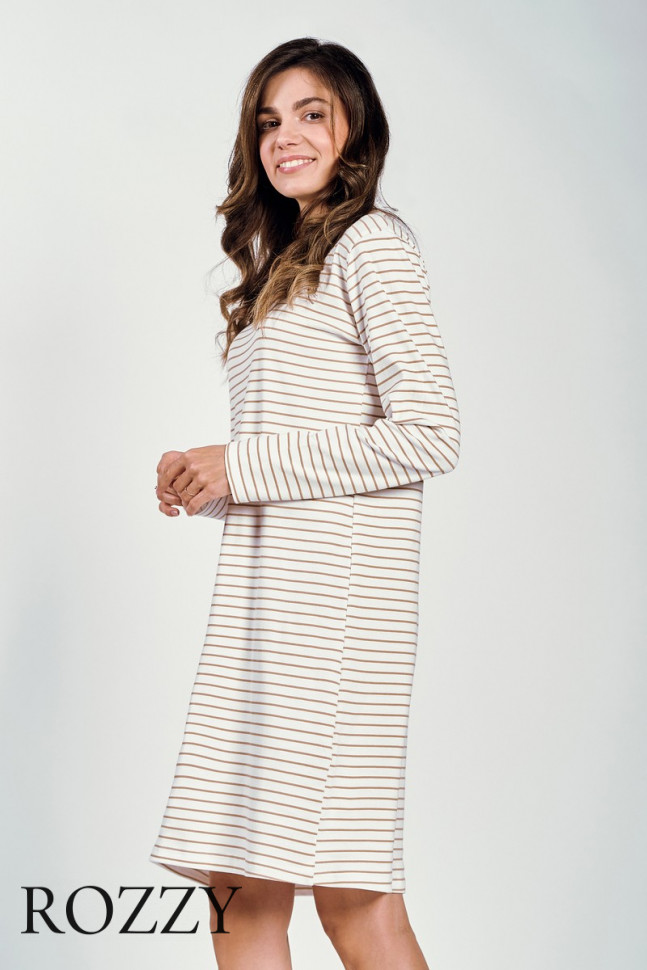 Сорочка хлопковая Taro Maggie 3227 светло-бежевый